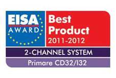 Primare CD32, I32 EISA Award Primare CD32, I32 EISA Award