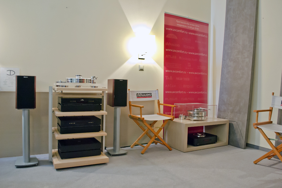 Экспозиция AVComfort на выставке Hi-Fi & High End SHOW 2013