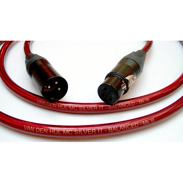 Van Den Hul MC - Silver IT MKIII Balanced XLR 0,8 м Van Den Hul MC - Silver IT MKIII Balanced XLR 0,8 м