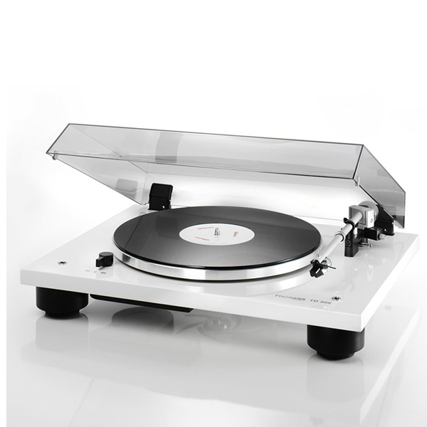 Thorens TD 206 Highgloss White Thorens TD 206 Highgloss White