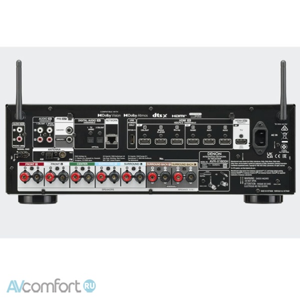 Denon AVR-X1800H Black Denon AVR-X1800H Black