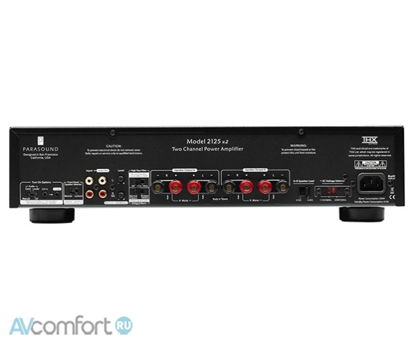 Parasound 2125 v2 Black Parasound 2125 v2 Black