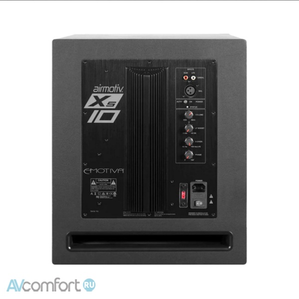 Emotiva Airmotiv XS10 Black Emotiva Airmotiv XS10 Black