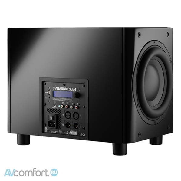 Dynaudio Sub 6 Satin Black Dynaudio Sub 6 Satin Black