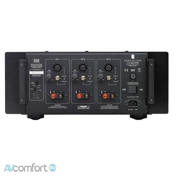 Parasound A31 Black Parasound A31 Black