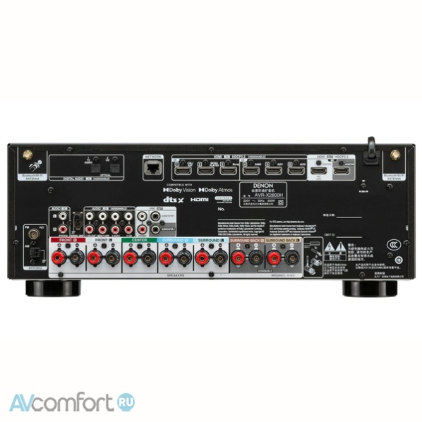 Denon AVR-X2800H Black Denon AVR-X2800H Black