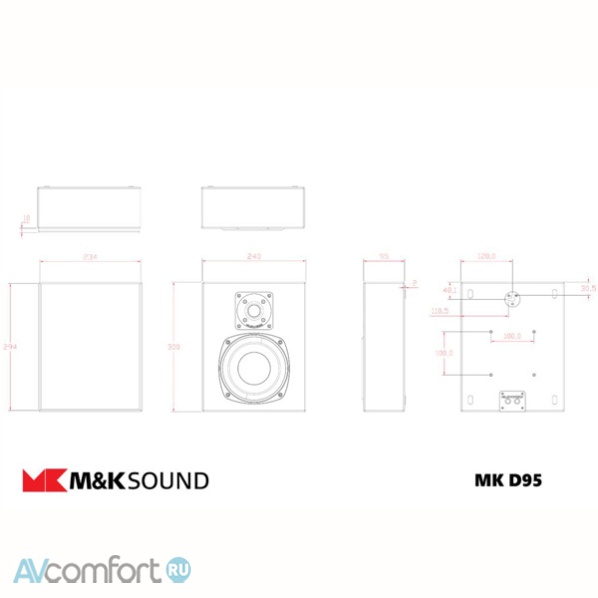 MK Sound D95 Black Satin MK Sound D95 Black Satin