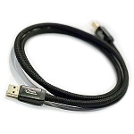 BLACK RHODIUM Light USB A-B 1,5 м