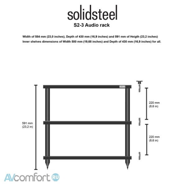 Solidsteel S2-3 Black Solidsteel S2-3 Black