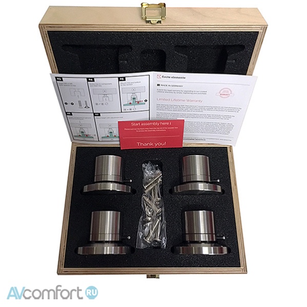Finite Elemente Cerabase Classic 4 Black Chrome (4 Set) Finite Elemente Cerabase Classic 4 Black Chrome (4 Set)