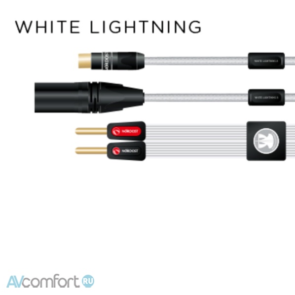 Nordost White Lightning 3 Banana 7.0 м Nordost White Lightning 3 Banana 7.0 м