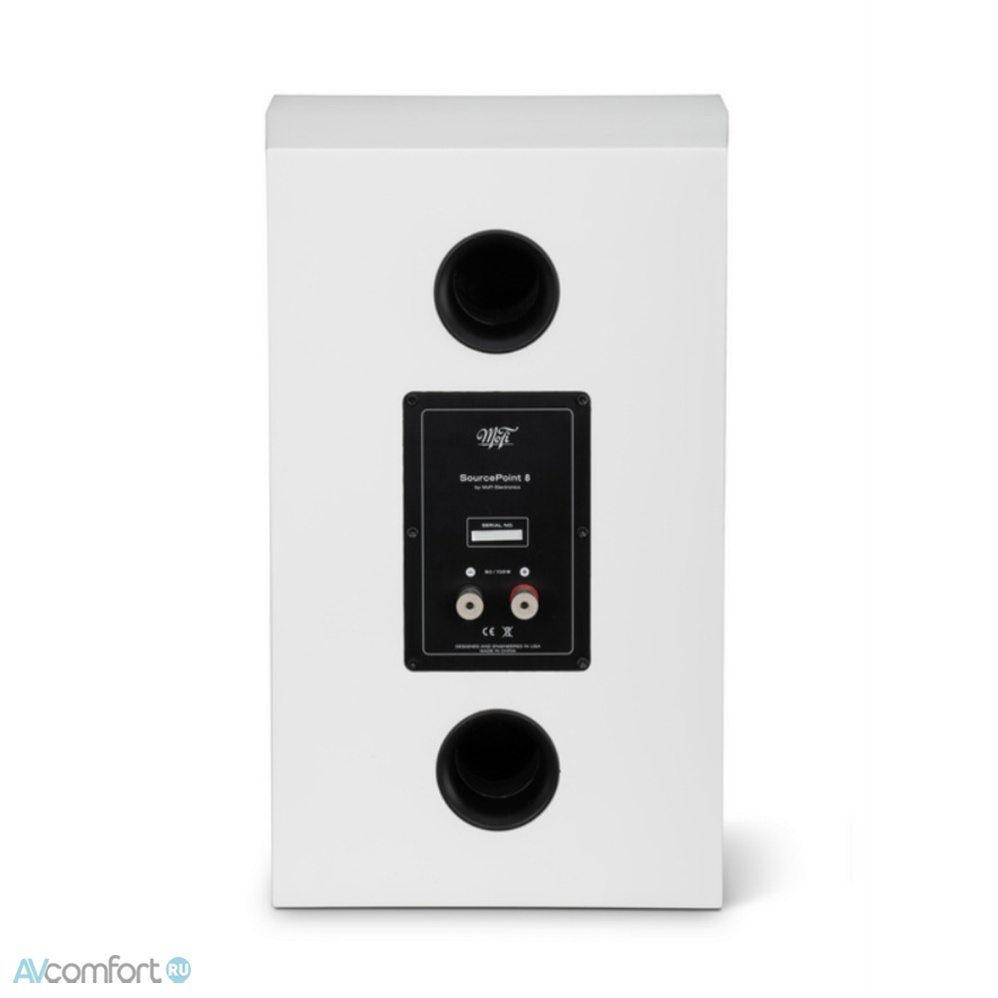 MoFi Electronics SourcePoint 8 w/stand White MoFi Electronics SourcePoint 8 w/stand White