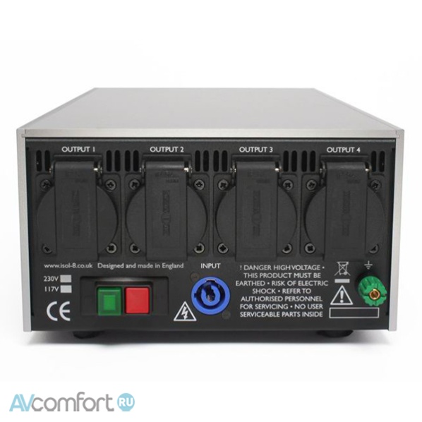 Isol-8 SubStation AXIS Black Isol-8 SubStation AXIS Black