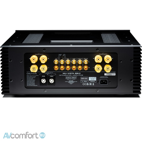 Musical Fidelity NU-Vista 800.2 Silver Musical Fidelity NU-Vista 800.2 Silver