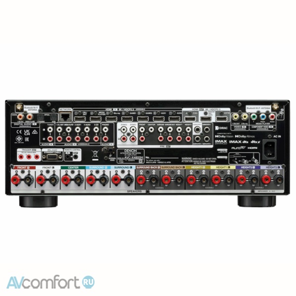 Denon AVC-X4800H Black Denon AVC-X4800H Black