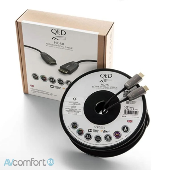 QED Performance Optical HDMI LSZH 50 м QED Performance Optical HDMI LSZH 50 м