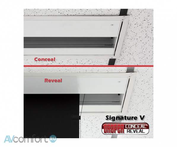 Draper Signature/Series V 302/119" 147x264 XH600V (9:16) Draper Signature/Series V 302/119" 147x264 XH600V (9:16)