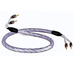 QED Genesis Silver Spiral Pre-Term Speaker Cable 2.5 м QED Genesis Silver Spiral Pre-Term Speaker Cable 2.5 м