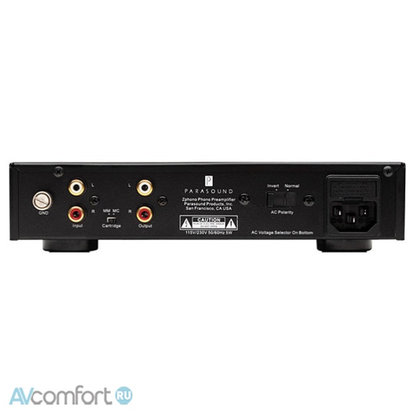 Parasound Z-phono Black Parasound Z-phono Black