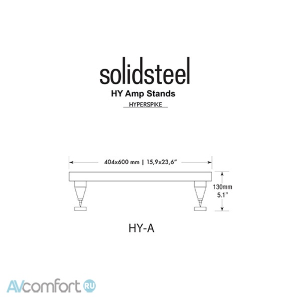Solidsteel HY-A Black Solidsteel HY-A Black