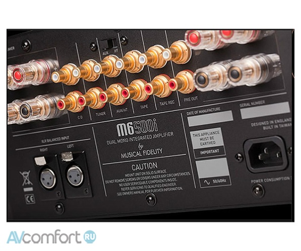 Musical Fidelity M6si 500 Black Musical Fidelity M6si 500 Black