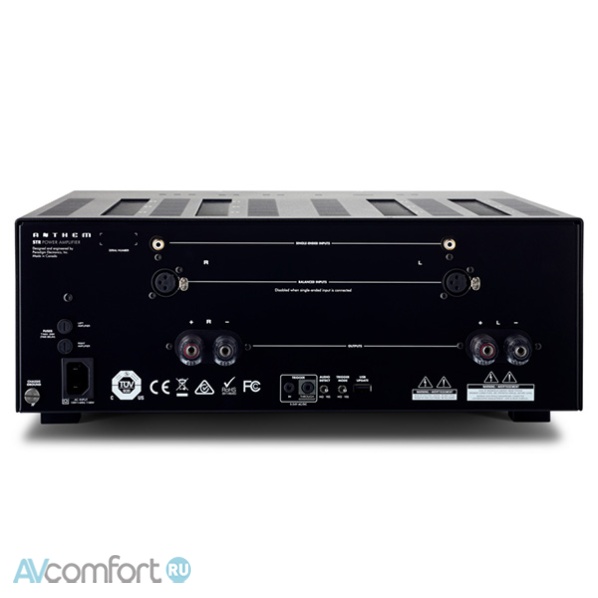 Anthem STR Power Amplifier Silver Anthem STR Power Amplifier Silver