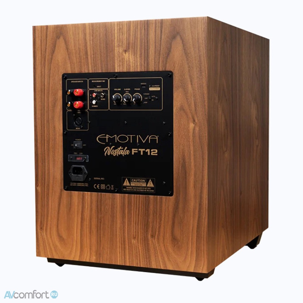 Emotiva Nostala FT12 Walnut Emotiva Nostala FT12 Walnut