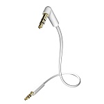 INAKUSTIK Star MP3 Audio Cable, jack 90°, 0.5 m