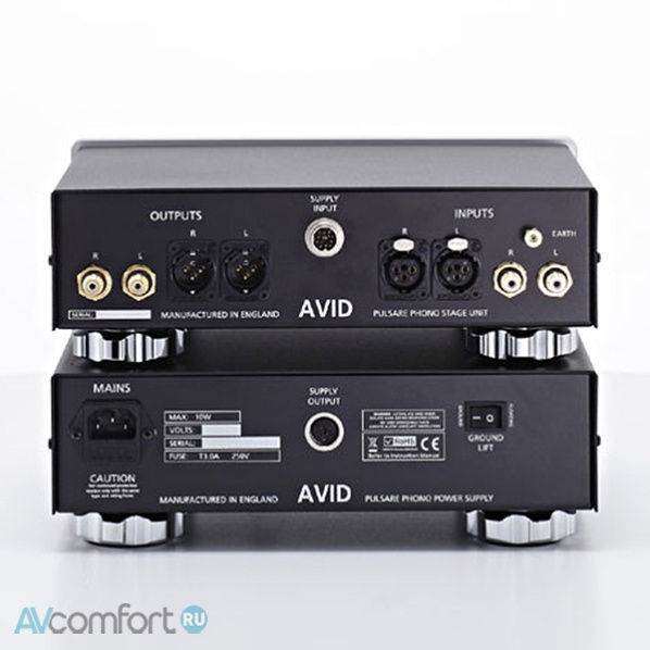 AVID Pulsare II Phono Stage Black AVID Pulsare II Phono Stage Black