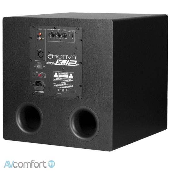 Emotiva Airmotiv XS12e Black Emotiva Airmotiv XS12e Black