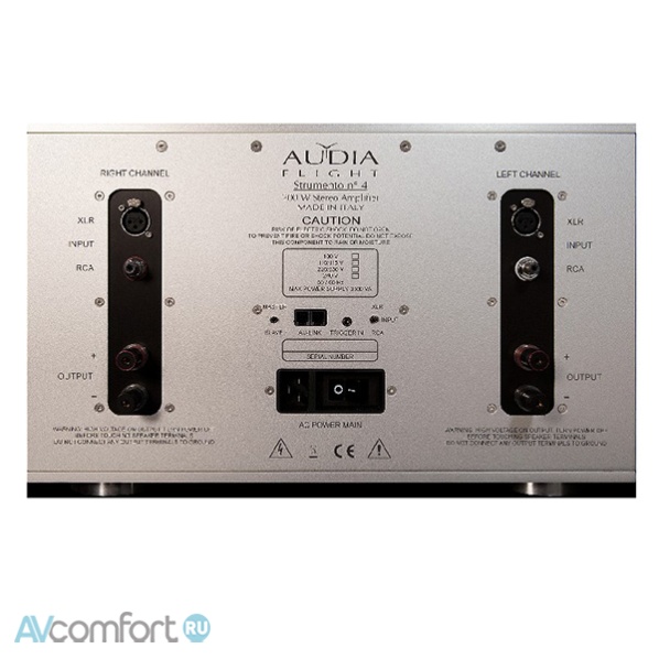 Audia Flight STRUMENTO N°4 mk2 Black Audia Flight STRUMENTO N°4 mk2 Black