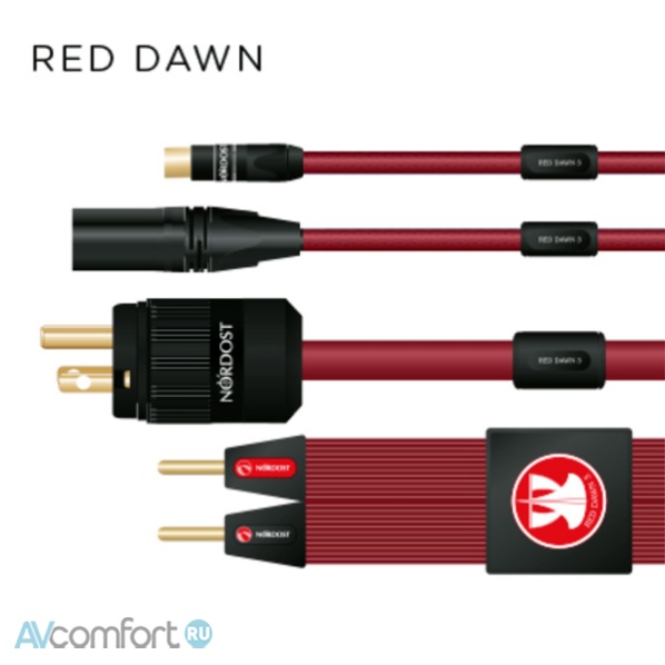 Nordost Red Dawn 3 Banana 1.0 м Nordost Red Dawn 3 Banana 1.0 м