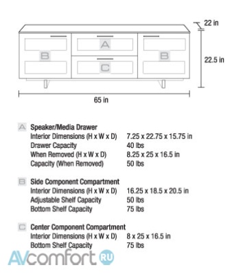 BDI Avion 8927 Chocolate Stained Walnut BDI Avion 8927 Chocolate Stained Walnut