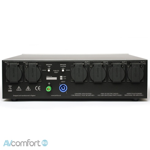 Isol-8 SubStation Integra Black Isol-8 SubStation Integra Black