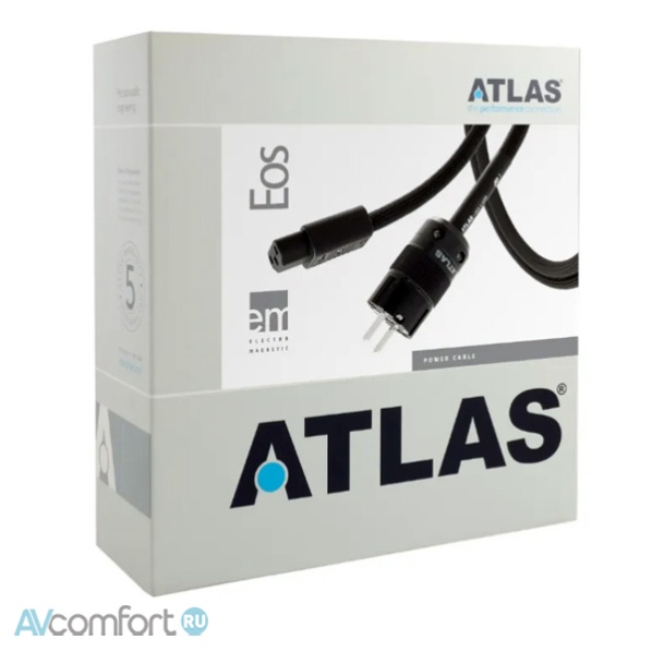 Atlas Cables Eos 2.5 mm Schuko to IEC 10A (C13) - 2,0 m Atlas Cables Eos 2.5 mm Schuko to IEC 10A (C13) - 2,0 m