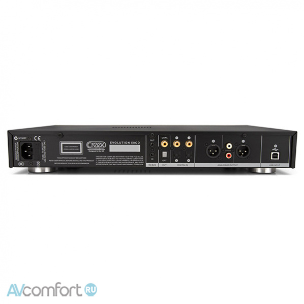 Creek Evolution 50 CD DAC Player Black Creek Evolution 50 CD DAC Player Black