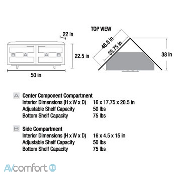 BDI Avion Corner 8925 Espresso Stained Oak BDI Avion Corner 8925 Espresso Stained Oak