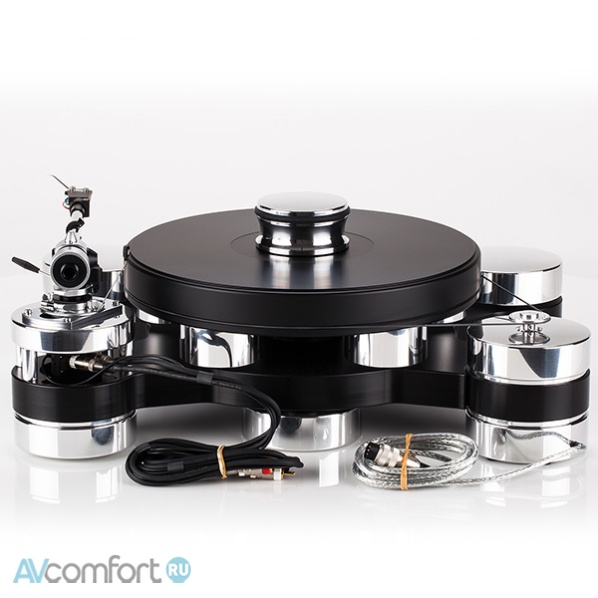 Transrotor Dark Star Silver Shadow под тонарм 9" Transrotor Dark Star Silver Shadow под тонарм 9"