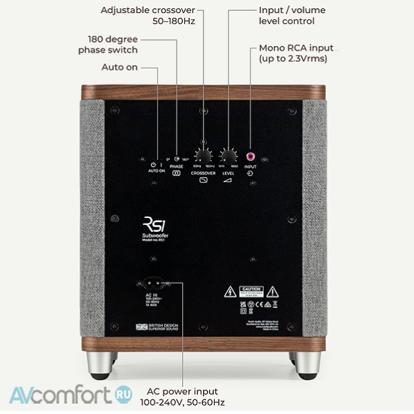 Ruark Audio RS1 Sub Soft Grey Ruark Audio RS1 Sub Soft Grey