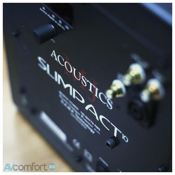 MJ Acoustics Slimpact 10 Walnut MJ Acoustics Slimpact 10 Walnut