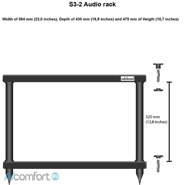 Solidsteel S 3-2 Walnut Solidsteel S 3-2 Walnut