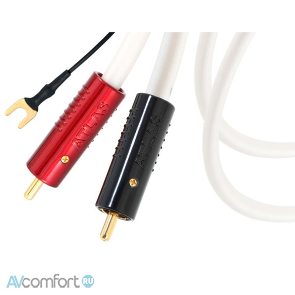 Atlas Cables Element Turntable Achromatic RCA 0,5 m Atlas Cables Element Turntable Achromatic RCA 0,5 m