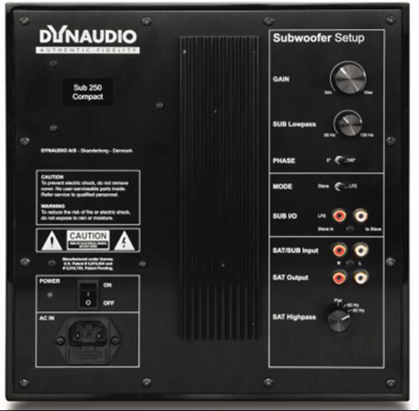 Dynaudio Sub 250 Compact Dynaudio Sub 250 Compact
