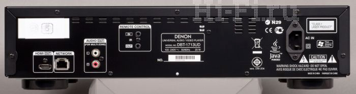 Blu-ray-проигрыватель Denon DBT-1713UD Blu-ray-проигрыватель Denon DBT-1713UD