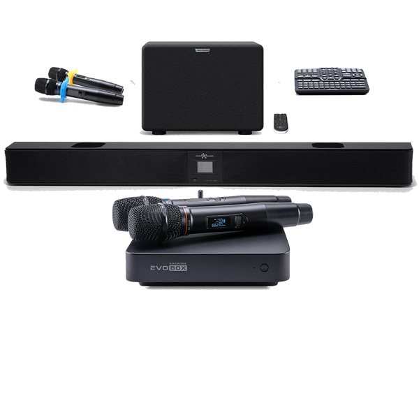 Evolution Evobox Plus EvoSound Bar Black Evolution Evobox Plus EvoSound Bar Black