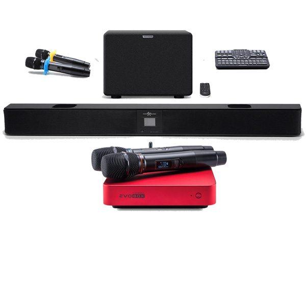 Evolution Evobox Plus EvoSound Bar Ruby Evolution Evobox Plus EvoSound Bar Ruby