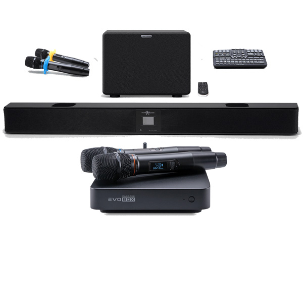 Evolution Evobox Plus EvoSound Bar Graphite Evolution Evobox Plus EvoSound Bar Graphite