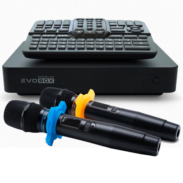Evolution Evobox Premium с микрофонами Black Evolution Evobox Premium с микрофонами Black