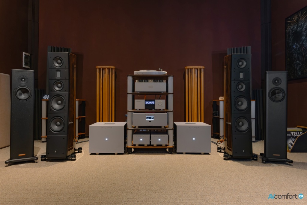 Pilium Audio Olympus и Cronus, Raidho Acoustics TD3.8 и Magico S1 MKII в AVComfort Pilium Audio Olympus и Cronus, Raidho Acoustics TD3.8 и Magico S1 MKII в AVComfort