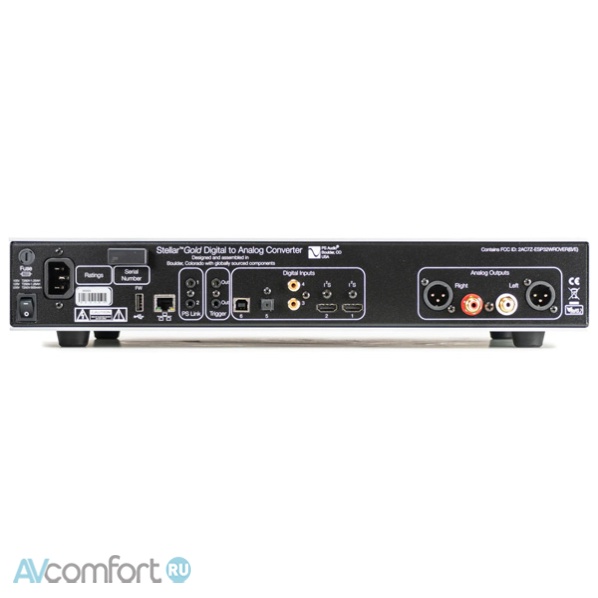 Ps Audio Stellar Gold DAC Black Ps Audio Stellar Gold DAC Black